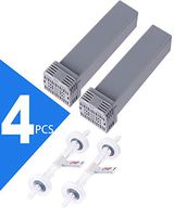 iBune Cartridge Filter Kit for Soclean 2, Replacement Filter Kit for CPAP Cleaner and Sanitizer, 2 Cartridge Filters and 2 Check Valve Included