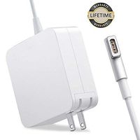 Mac Book Pro Charger, 60W Magsafe Power Adapter Magnetic L-Tip Connector Charger for Mac Book and 13-inch Mac Book Pro(Before Mid 2012 Models)