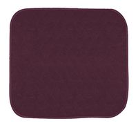 Americare Absorbent Washable Waterproof Seat Protector Pads 21”x22” - Burgundy