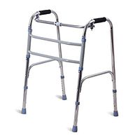 Light Overhead Frame/Walker/Rollator, Elderly Standing Walking Frame Disabled Walking Aid Walker Foldable
