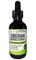 Siberian Ginseng Extract, 1 FL oz, Best Siberian Ginseng Extract, Made with 100% Natural Pure Potent Herbal Siberian Ginseng Roots; an Alcohol Free Product by TUFF BEAR