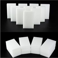 100 pcs/lot White Magic Sponge Eraser Melamine Cleaner,multi-functional Cleaning 100x60x20mm Wholesale & Retial