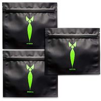 Discreet (30-Pack) Smell Proof Bags 4x6 Inch Wide Opening Indica Sativa Hybrid