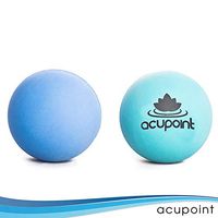 Acupoint Physical Massage Therapy Balls - Ideal for: Yoga, Deep Tissue Massage, Trigger Point Therapy and Self Myofascial Release Physical Therapy Equipment
