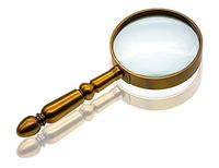 10X Handheld Antique Metal Magnifier Reading Magnifying Glass Lens Jewelry Loupe 75mm (Gold)