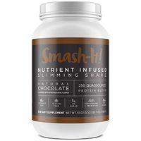 Primal Labs - Smash-It! Nutrient Infused Weight Loss Shake, Gluten-Free, Non-GMO, High Protein Powder, Delicious Taste (Chocolate)