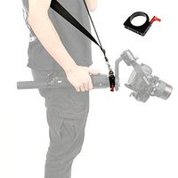 fotowelt Ronin-S Extension Adapter Ring Mount with High-Grade Nylon Braided Lanyard Neck Strap Compatible for Ronin S