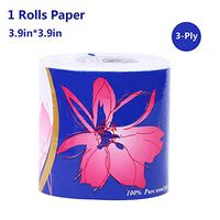 3-Ply Toilet Paper，100 Recycled Fiber Bulk Toilet Paper for Business，Ultra Soft Toilet Paper,H Bath Tissue Toilet Paper for Home Kitchen,1/5/10 Rolls