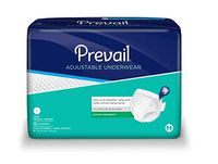 Prevail Adjustable Underwear,Super Plus,Large