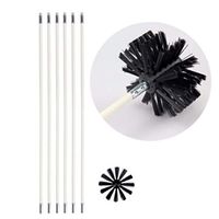FINEjuyudd Dryer Duct Cleaning Kit Lint Remover Extends Up To 12 Feet Synthetic Brush Head