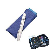 Medicool Poucho Diabetic Wallet+Daily Diabetic Organizer Bundles | PSP+DAILYBundle-Blue