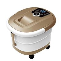 JFW-Portable Digital Foot Spa Massager, Rolling Massage Heat Wave Temperature Control Water Foot Massager