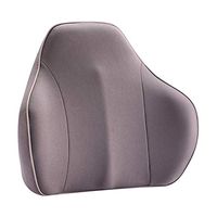 Waist Support Pillow/Cushion, for car seat Orthopedic backrest, Office/Computer Chair Breathable and Ergonomic, Relieve Back Pain,Gray