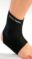 body helix Ankle Sleeve Compression - Full Ankle Helix Support Sleeves (Black, Small)