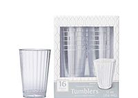 CLEAR Premium Plastic Cups 16ct