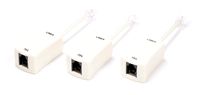 THE CIMPLE CO - 2 Wire, 1 Line DSL Filter - for Removing Noise and Other Problems from DSL Related Phone Lines - 3 Pack