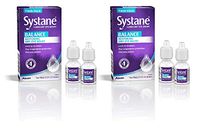 Systane Balance Lubricant Eye Drops, Restorative Formula ( Two-Twin Packs) 4-10mL Bottles