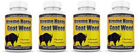Xtreme Horny Goat Weed with Maca L-Arginine Increased Performance and Natural Libido Boost for Both Men and Women 60 Capsules 4 Bottles