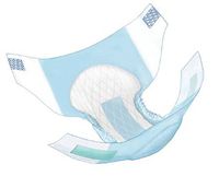 Kendall Wings Hook And Loop 3D Adult Brief Small - Pack of 12 - Model 63062