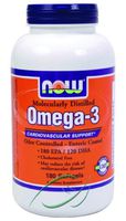 Now Foods, Omega-3, 180 Softgels