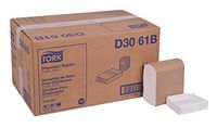 Tork Universal D3061B Lowfold Dispenser Napkin, Overall Embossed, 1-Ply, 12" Length x 7" Width, White (Case of 24 Packs, 334 per Pack, 8,016 Napkins)