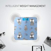 Bluetooth Scales Weight Cartoon Cute Funny Sheep Wild Animal Scale Body Fat Composition Monitor Analyzer with Smartphone App for Body Management-396 Lbs