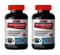 Eye Support with Lutein - Eye Vision Guard - Extra Strength - Lutein Vision Health - 2 Bottles 400 Softgels