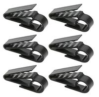 Xintan Tiger Pack of 6 Cigar Holder Cigar Clip Cigar Minder for Golfers (Black6)