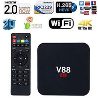 V88 4K Android 6.0 Smart TV Box Latest RK3229 Quad Core 8GB HD 1080P WIFI Media