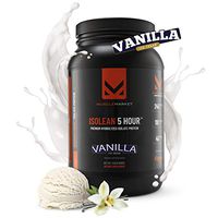 Muscle Market - Isolean 5 Hour | Premium Hydrolyzed Isolate Protein | Vanilla Flavor | 24 Grams of Protein | Lower Calorie and Low Carb | Post Workout, Muscle Recovery, Meal Replacement Shake