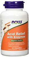 Acid Relief with Enzymes 60 Chewable Tablets