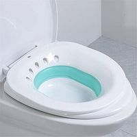 YXIUER Sitz Bath Hip Bath Tub Flusher Bath Basin Fumigation Medical Grade Seatz Bath for Pregnant Women Hemorrhoids Patients on The Toilet Hip Bath tub,Green