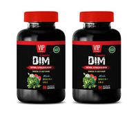 Estrogen Blocker and Testosterone Booster - DIINDOLYMETHANE (DIM) - Natural Estrogen Blocker - with Broccoli and Kale - dim Complex Supplement - 2 Bottles (180 Capsules)
