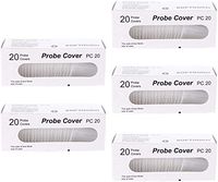 100 Counts Ear Thermometer Probe Covers/Refill Caps/Lens Filters for All Braun ThermoScan Models and Other Types Thermometers Disposable Covers