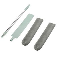 Radorock Removable Telescopic Dust Collector, Washable Microfiber Cleaning Brush Hand Duster for Home Bedroom Kitchen
