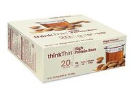 thinkThin High Protein Bars, Maple Almond, 2.1 Ounce (Pack of 10) by thinkThin