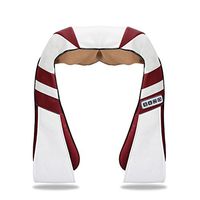 Massage Shawl Kneading Shoulder Neck Waist Cervical Massager (Color : A)