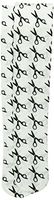 Celeste Stein Therapeutic Compression Socks, White Scissors, 8-15 mmHg, Mild