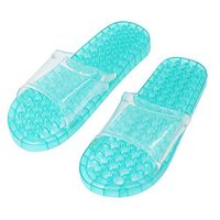CERRXIAN Massage Slippers Feet Meridians Fashion Quick Drying Breathable Shower Slippers Foot Massgaer Shoes(Blue, XL)
