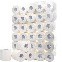 10 Rolls Toilet Paper, Luxury Premium White Toilet Paper Silky & Smooth Soft 3-Ply Large Roll Bath Tissue Paper, Office Home Kitchen Daily Use Toilet Tissue (White)