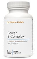 Dr. Westin Childs - Power B-Complex - Highly Absorbed, Pre-Methylated B Spectrum Vitamins + Benfotiamine Designed to Help Support Energy, Adrenal Function & The Stress Response - 45 Day Supply