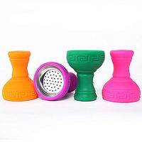 Yameisi Hookah Silicone Hookah Tobacco Bowl Anti-Slip Shisha Bowl Smooking Accessories Various Styles are Available (YS-G013)