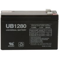 Universal New UPG 85989/D5779 Sealed Lead Acid Batteries (12V; 8 AH.250 TAB TERMINALS; UB1280F2) (Batteries)