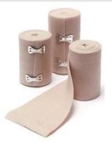 Elastic Bandage, Woven, Standard Clip, 6" x 4 1/2 yds