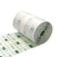 MOOSUNGEEK Adhesive Tape 1roll Breathable Anti-Allergic Easy to Use Waterproof Lightweight Transparent Fixation Multifunction Strong Viscosity Pu Membrane Dressing Roll Safty(5cm)