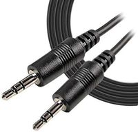 iMBAPrice 25 Feet Professional Quality Nickel Plated 3.5 mm Male/Male Stereo Audio Cable