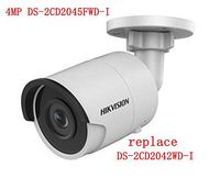 Hikvision Camera DS-2CD2045FWD-I 4mm 4MP Ultra-Low Light Network Bullet Camera POE Night Version IP67 H.265 ONVIF English Version