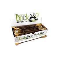 Bulk Buys Bamboo Back Scratcher Counter Top Display - Case of 60 by bulk buys
