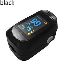 INOVIX Blood Pulse Oximeter, Fingertip Pulse Oximeter Body Health Monitor with LED Display, Pulse Sensor Meter with Alarm and Pulse Rate Monitor for Adults and Children