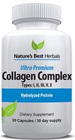Premium Multi Collagen PEPTIDE Pill (Types I, II, III, V, X) | Anti-Aging Supplement, Healthy Skin & Hair, Strong Joints, Bones & Nails | HYDROLYZED Protein Supplement for Women and Men | 1500 mg